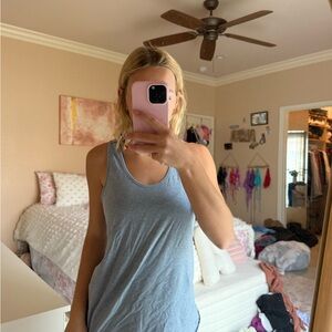 lululemon athletica Blue Tank Top